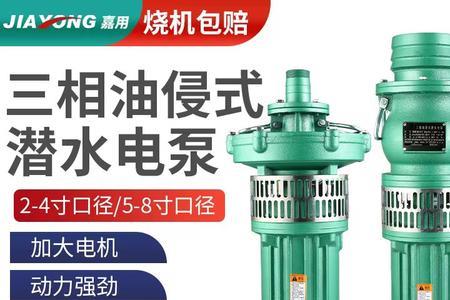 三相水泵和两相潜水泵的区别