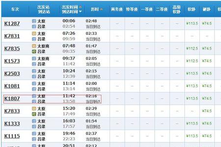 太原高铁站有到吕梁的大巴吗