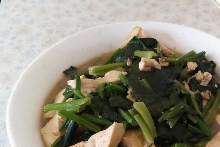 菠菜炒豆火好吃吗