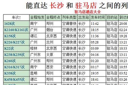 常州有没有到湖南长沙的动车