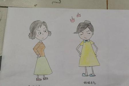 形容妈妈生气严厉的神态