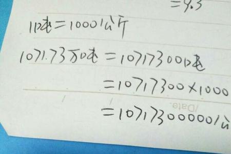 10000kg等于多少吨