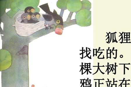 狐狸和乌鸦狐狸的性格