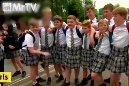 男孩穿裙子要不要阻止