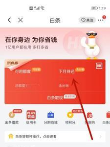 京东白条分期还款是什么意思