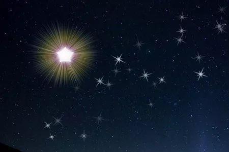 晚上11点最亮的星星是什么星