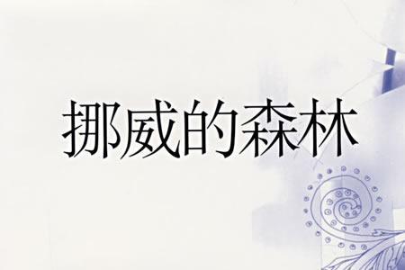 挪威的森林关于爱的描写