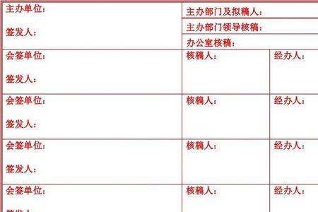 文件签发单和发文稿纸一样吗
