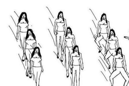 女生走路姿势能看出什么