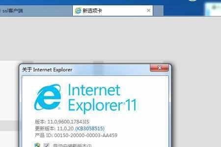 为什么安装ie显示有最新版本