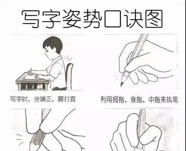 坐姿口诀
