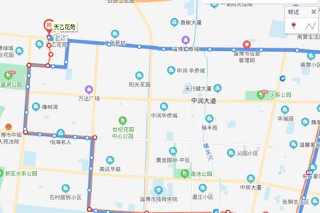 淄博市20路首末班车时间