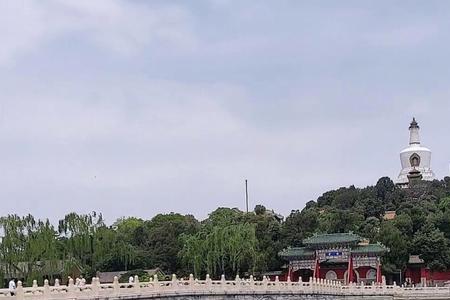 北京北海公园后面是什么山