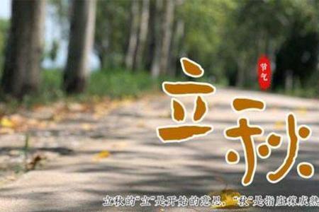 为什么立秋后下雨就凉快