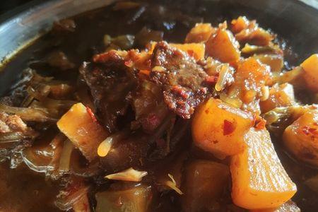 牛头肉炖萝卜家常做法