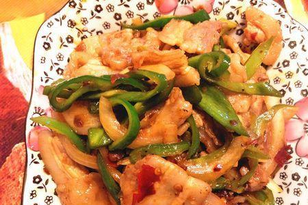 炒五花肉片的家常做法