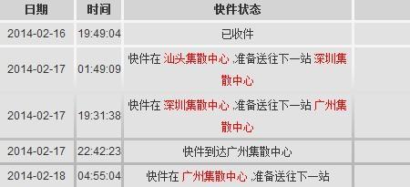顺丰天津到杭州要多久