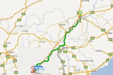 北京到赤峰多少公里