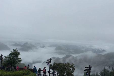 恩施大峡谷夏天天气