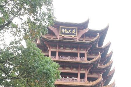 黄鹤楼人物拍照最佳位置