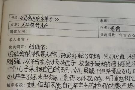 骆驼祥子杨妈的性格特征