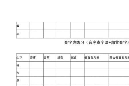 睛字音序查字典的步骤