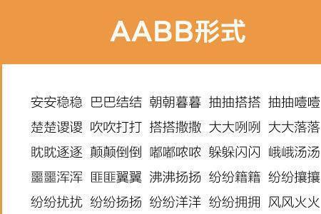 aba形式