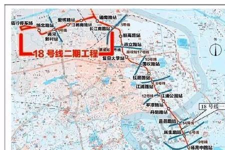 上海地铁18号线丹阳路站出入口