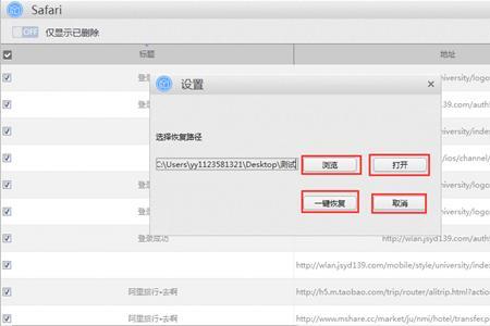 ipad网页历史记录清除了如何找回