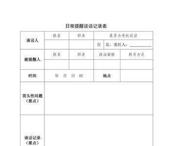 员工提醒谈话怎么谈