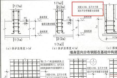 基础板厚超过多少要设置拉筋