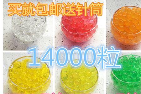 海绵水晶珠怎么水培花