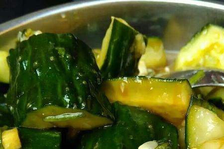 酱油青瓜广东做法