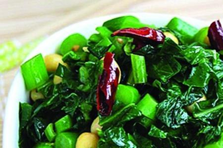 怎样做青菜黄豆