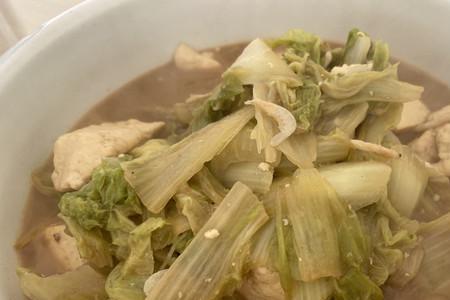 素大白菜炖豆腐怎么做好吃