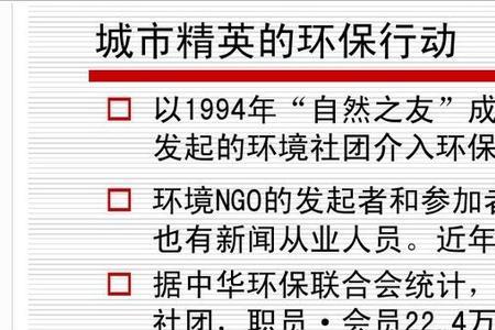 环境组织是环保吗