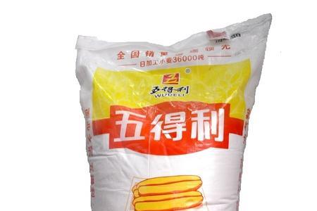 五得利面粉袋子没有线怎么拆
