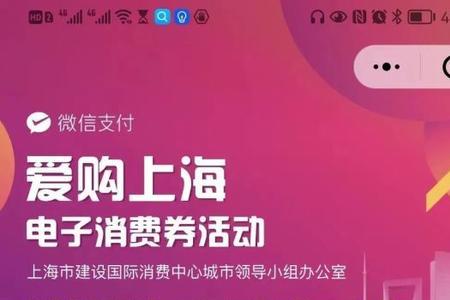 爱购上海电子消费券线上怎么用