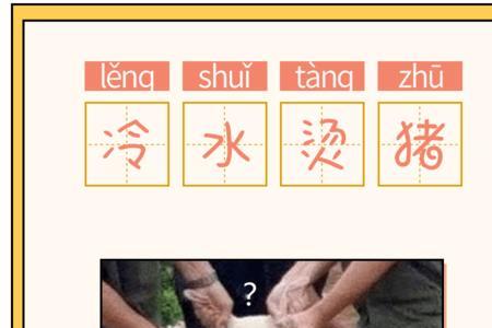 4个猪猜成语