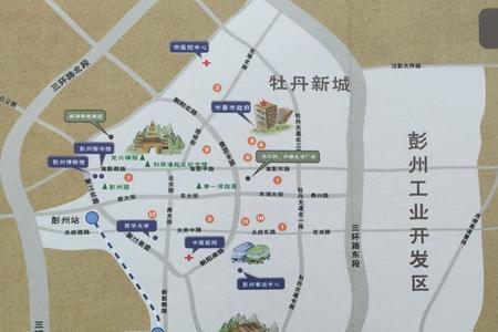 成都彭州离哪个区近