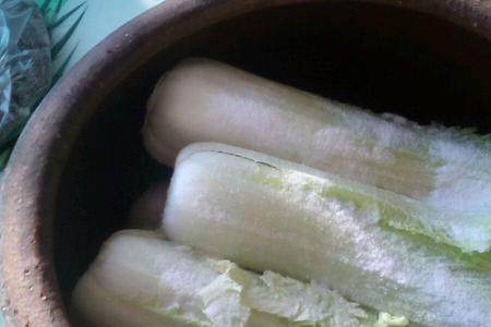 东北腌酸菜为什么用热水烫