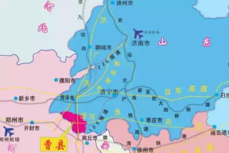 济徐高速经过菏泽吗