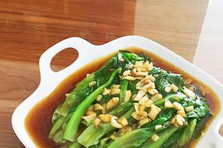 耗油生菜里面的蒜末能用啥代替