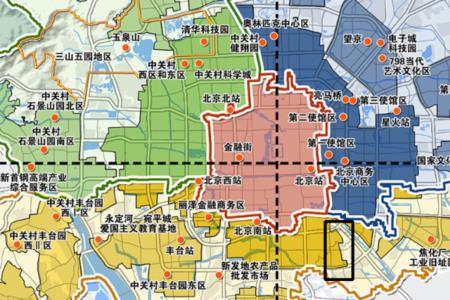 北京各个区距北京中心都多远
