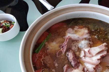 猪蹄包与酸菜的做法