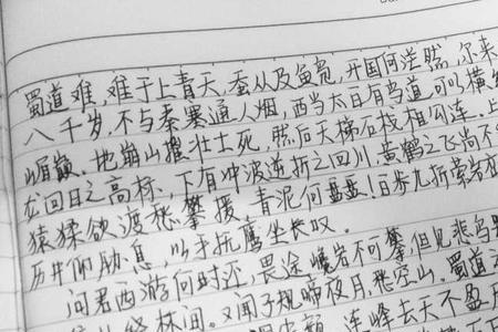 练了一年的书法搞笑一句话