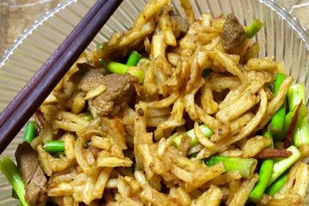 蒜苔馅烤饼的做法