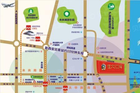 西安市恒大江湾属于哪个区