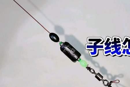 单钩子线连接开口环绑法