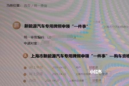 上海新能源随申办流程